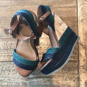 LIKE NEW! Worn once! Mossimo Wedges